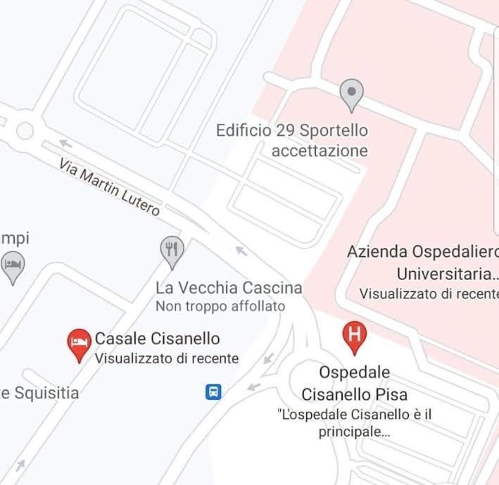מלון פיזה Casale Cisanello מראה חיצוני תמונה